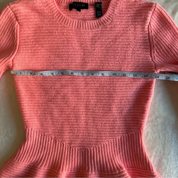 Ted Baker «Edenia» peplum sweater 💞 - Picture 11 of 16